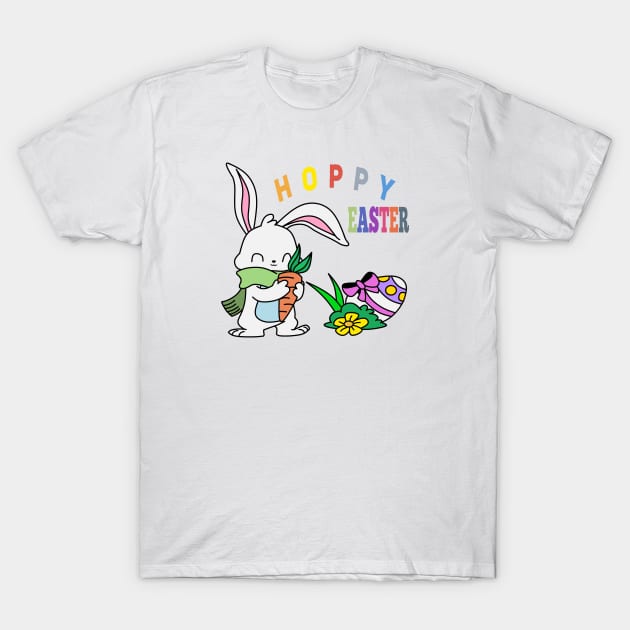 Hoppy Easter T-Shirt by Glenn Landas Digital Art